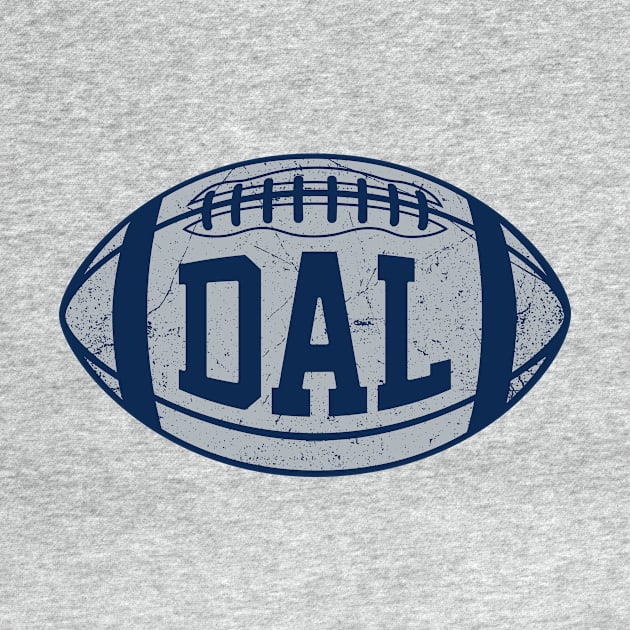 DAL Retro Football - White by KFig21